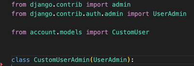 UserAdmin